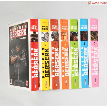 MANGA MAXIMUM BERSERK (TOMOS 1-7)