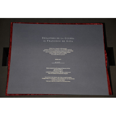 DESASTRES DE LA GUERRA DE FRANCISCO DE GOYA - 80 LAMINAS - PLANETA - EDICIÓN LIMITADA