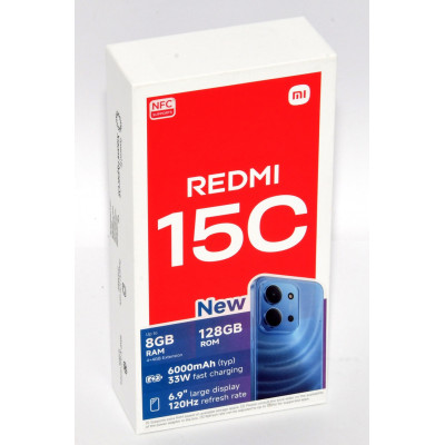 XIAOMI REDMI 15C 128GB NEGRO NUEVO