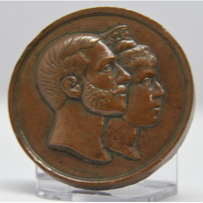 MEDALLA BODA ALFONSO XII Y MARIA CRISTINA (1979)