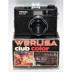 CAMARA VINTAGE WERLISA CLUB COLOR EN SU CAJA