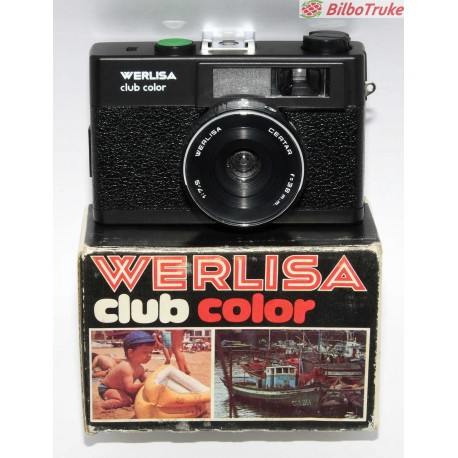 CAMARA VINTAGE WERLISA CLUB COLOR EN SU CAJA