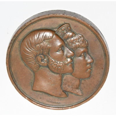 MEDALLA BODA ALFONSO XII Y MARIA CRISTINA (1979)