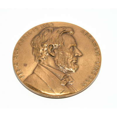 MEDALLA LINCOLN  CALVERLEY (1934)