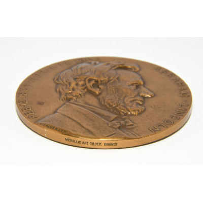 MEDALLA LINCOLN  CALVERLEY (1934)