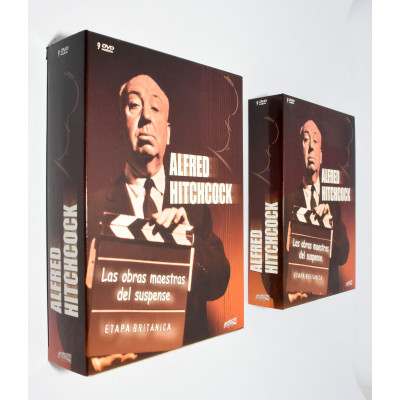 COLECCION 9 DVD ALFRED HITCHCOCK  - ETAPA BRITANICA