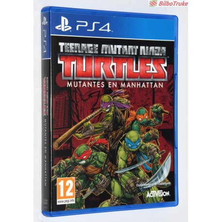 VIDEOJUEGO PS4 TURTLES MANHATTAN