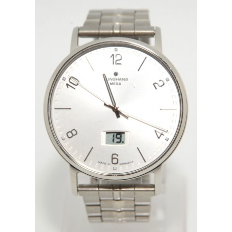 RELOJ JUNGHANS MEGA 30/4943 ESFERA BLANCA