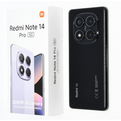 XIAOMI REDMI NOTE 14 PRO 5G 256GB NEGRO