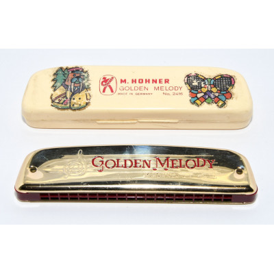 HARMONICA HOHNER GOLDEN MELODY 2416 C