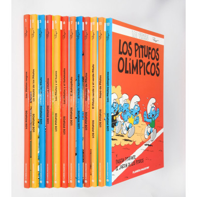 COLECCION LOS PITUFOS (12 TOMOS)