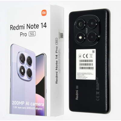 XIAOMI REDMI NOTE 14 PRO 5G 256GB NEGRO