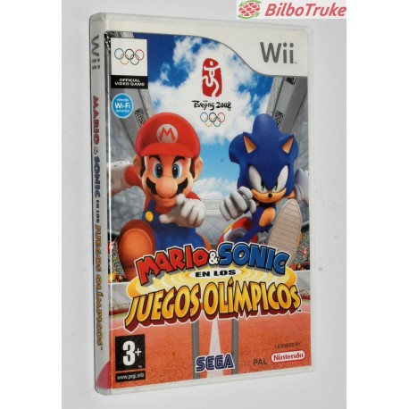 VIDEOJUEGO NINTENDO WII MARIO SONIC JUEGOS OLIMPICOS BEIJING