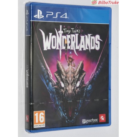 VIDEOJUEGO PS4 Tiny Tinas Wonderlands