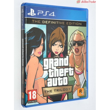 VIDEOJUEGO PS4 GTA THE TRILOGY