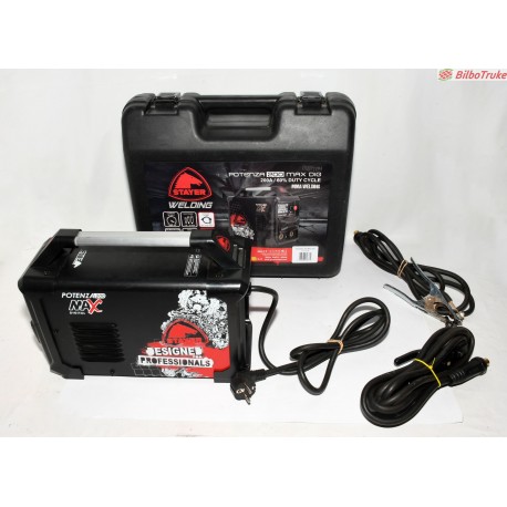 EQUIPO DE SOLDADURA STAYER POTENZA 200 MAX DIGITAL