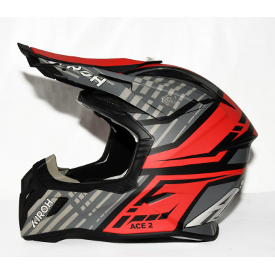 CASCO MOTO INTEGRAL AIROH ACE 2