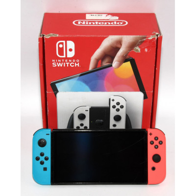 CONSOLA NINTENDO SWITCH OLED ROJO AZUL
