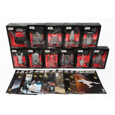 COLECCION STAR WARS NAVES Y VEHICULOS INCOMPLETA