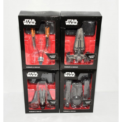 COLECCION STAR WARS NAVES Y VEHICULOS INCOMPLETA