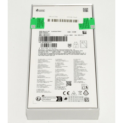 OPPO RENO14 5G 512GB VERDE NUEVO | BILBOTRUKE SEGUNDA MANO