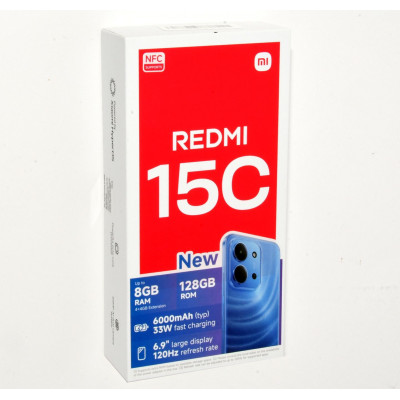 XIAOMI REDMI 15C 128GB NEGRO NUEVO