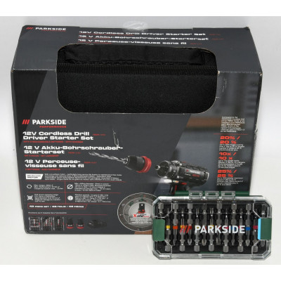 TALADRO ATORNILLADOR PARKSIDE 12V NUEVO