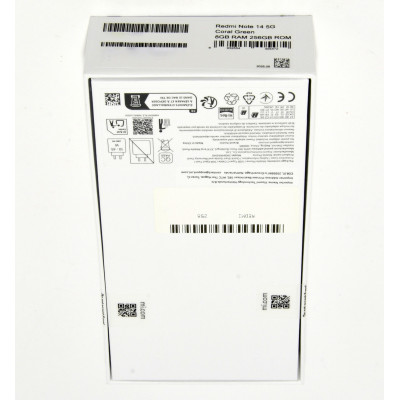 XIAOMI REDMI NOTE 14 5G 256GB VERDE NUEVO