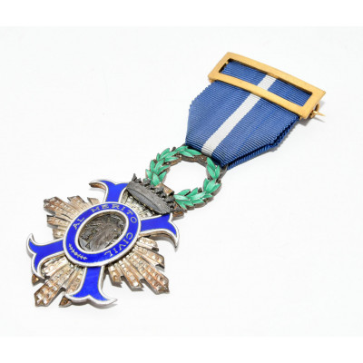 MEDALLA AL MERITO CIVIL (PLATA) (FRANCO)
