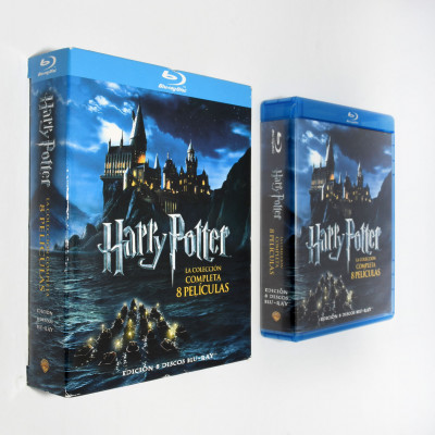 HARRY POTTER COLECION COMPLETA BLURAY