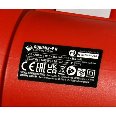 BATIDORA RUBIMIX 9 | BILBOTRUKE SEGUNDA MANO