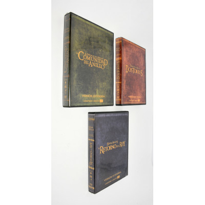 TRILOGIA EL SEÑOR DE LOS ANILLOS DVD