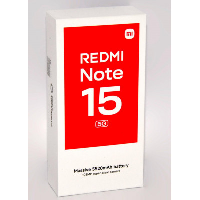 XIAOMI REDMI NOTE 15 5G 256GB MORADO NUEVO