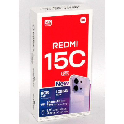 XIAOMI REDMI 15C 5G 128GB VERDE NUEVO