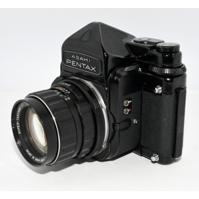 CAMARA PENTAX 6X7 + SUPER TAKUMAR 105MM F:2.4|BILBOTRUKE TIENDA
