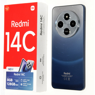 XIAOMI REDMI 14C CHINO 128GB NEGRO PRECINTADO