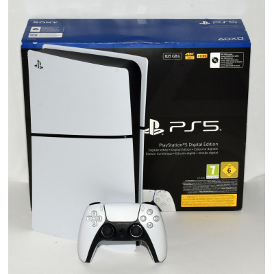 CONSOLA PS5 DIGITAL 1TB BLANCA SIN MANDO |  BILBOTRUKE SEGUNDA MANO