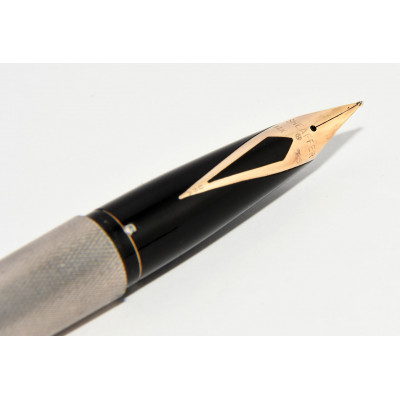 PLUMA SHEAFFER - PLUMIN ORO 14K CUERPO PLATA| BILBOTRUKE