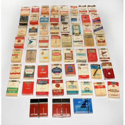COLECCION PAQUETES DE TABACO ANTIGUOS