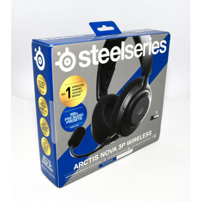 AURICULARES GAMING STEELSERIES ARCTIS NOVA 3P WIRELESS PRECINTADO| BILBOTRUKE TIENDA