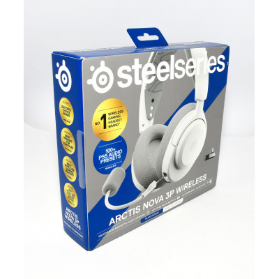 AURICULARES GAMING STEELSERIES ARCTIS NOVA 3P WIRELESS PRECINTADO| BILBOTRUKE TIENDA