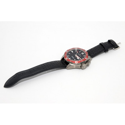 RELOJ AUTOMÁTICO HAMILTON KHAKI NAVY FROGMAN TITANIUM - BISEL ROJO - 47MM H778050