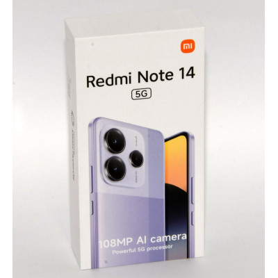 XIAOMI REDMI NOTE 14 5G 256GB NEGRO NUEVO