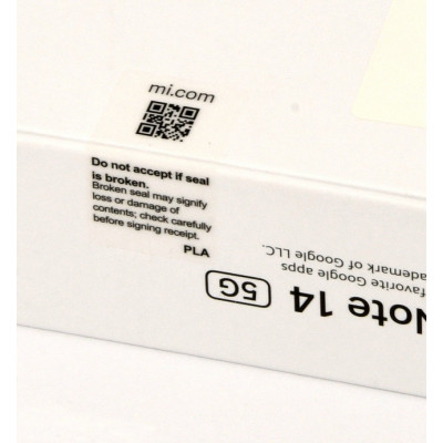 XIAOMI REDMI NOTE 14 5G 256GB NEGRO NUEVO