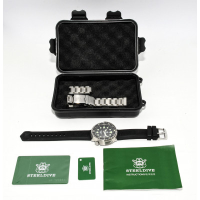 RELOJ STEELDIVE MARINE ENGINEER 300M| BILBOTRUKE SEGUNDA MANO