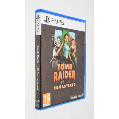 VIDEOJUEGO PS5 TOMB RAIDER I, II, III REMASTERED