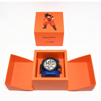 RELOJ SWATCH GOKU DRAGON BALL Z| BILBOTRUKE | SEGUNDA MANO BILBAO