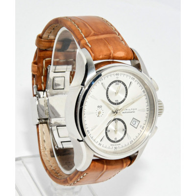 RELOJ HAMILTON JAZZMASTER AUTO CHRONO H326160| BILBOTRUKE SEGUNDA MANO