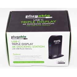 Estación de conexión 4K USB-C PLUGABLE