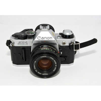 CAMARA VINTAGE CANON AE-1 + 50MM F:1.8 FD | BILBOTRUKE